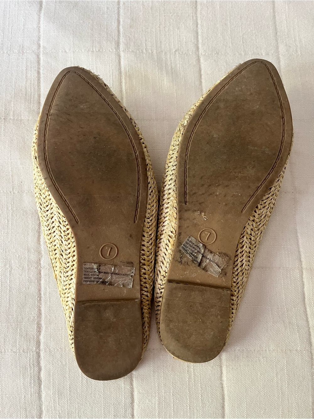 Universal Thread Woven Pointed-Toe Flats - Picture 2 of 3